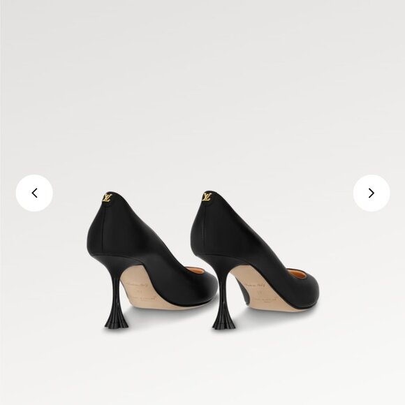 New Louis Vuitton pedal heel in black - Picture 1 of 5